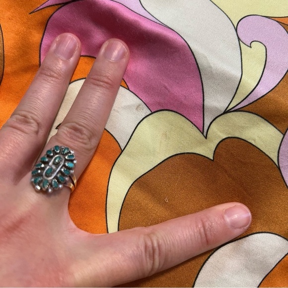 Anthropologie Delfi Collective Halter Fringe Maxi Dress Medium Retro Event - Picture 15 of 16